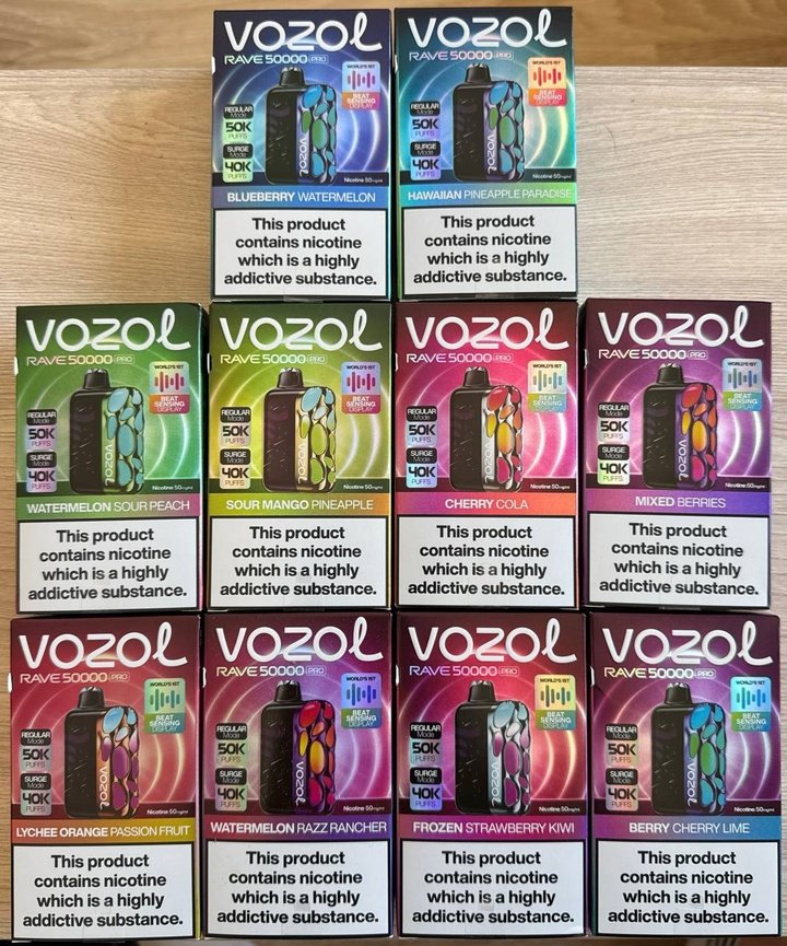 VOZOL Rave 50000 Puff - Görsel 2