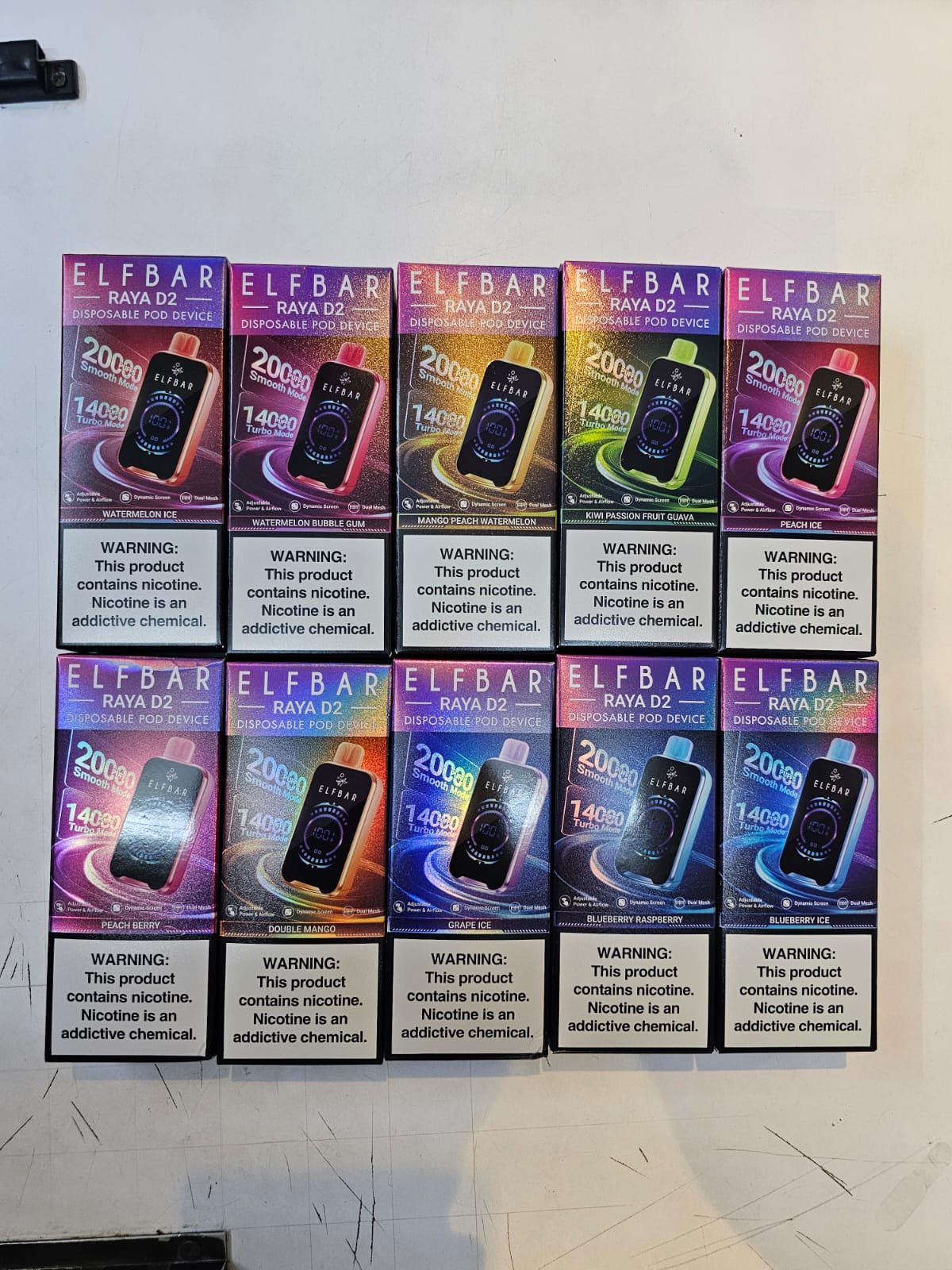 Elf Bar Raya D2 20000 Puff - Görsel 3